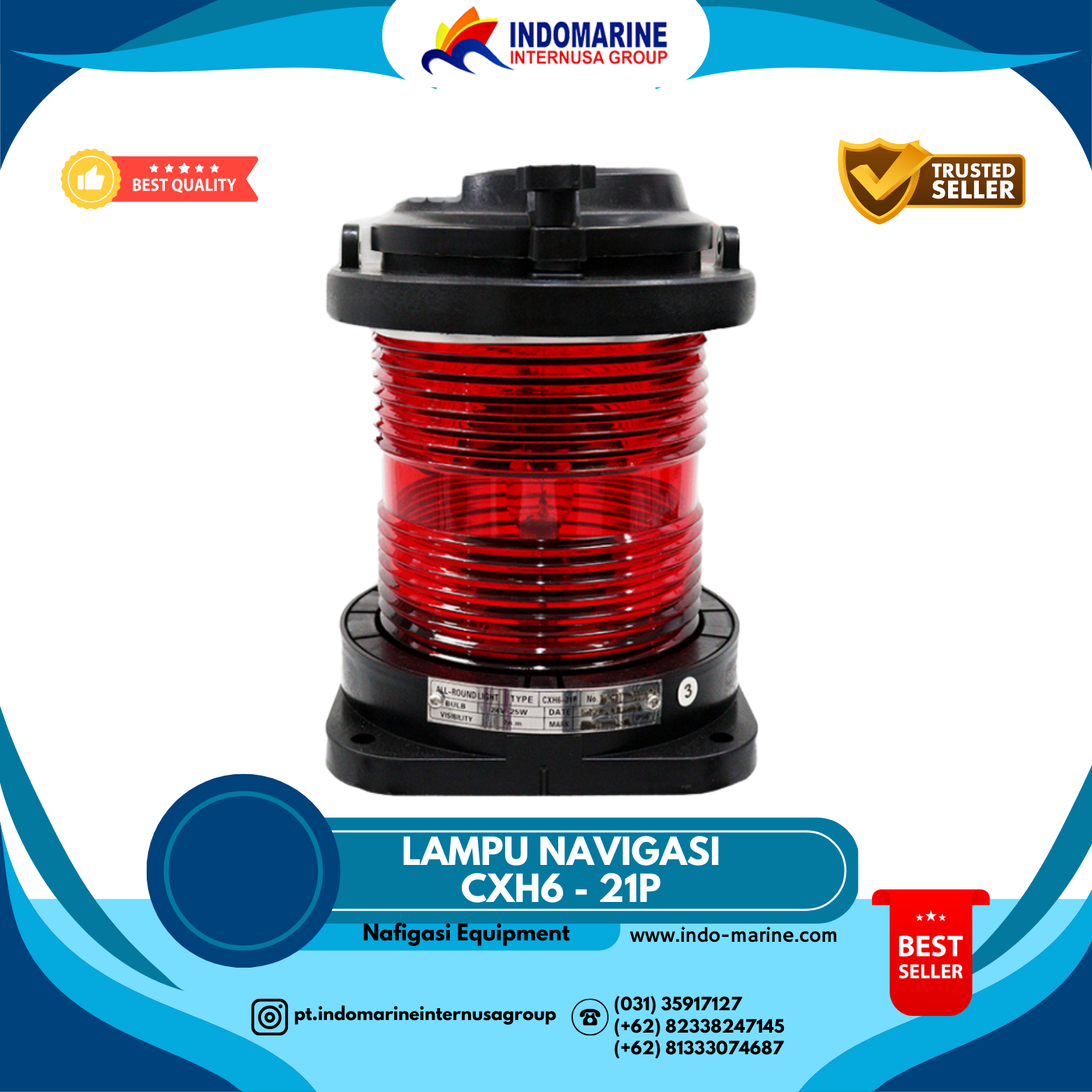 LAMPU NAVIGASI CXH6 - 21P